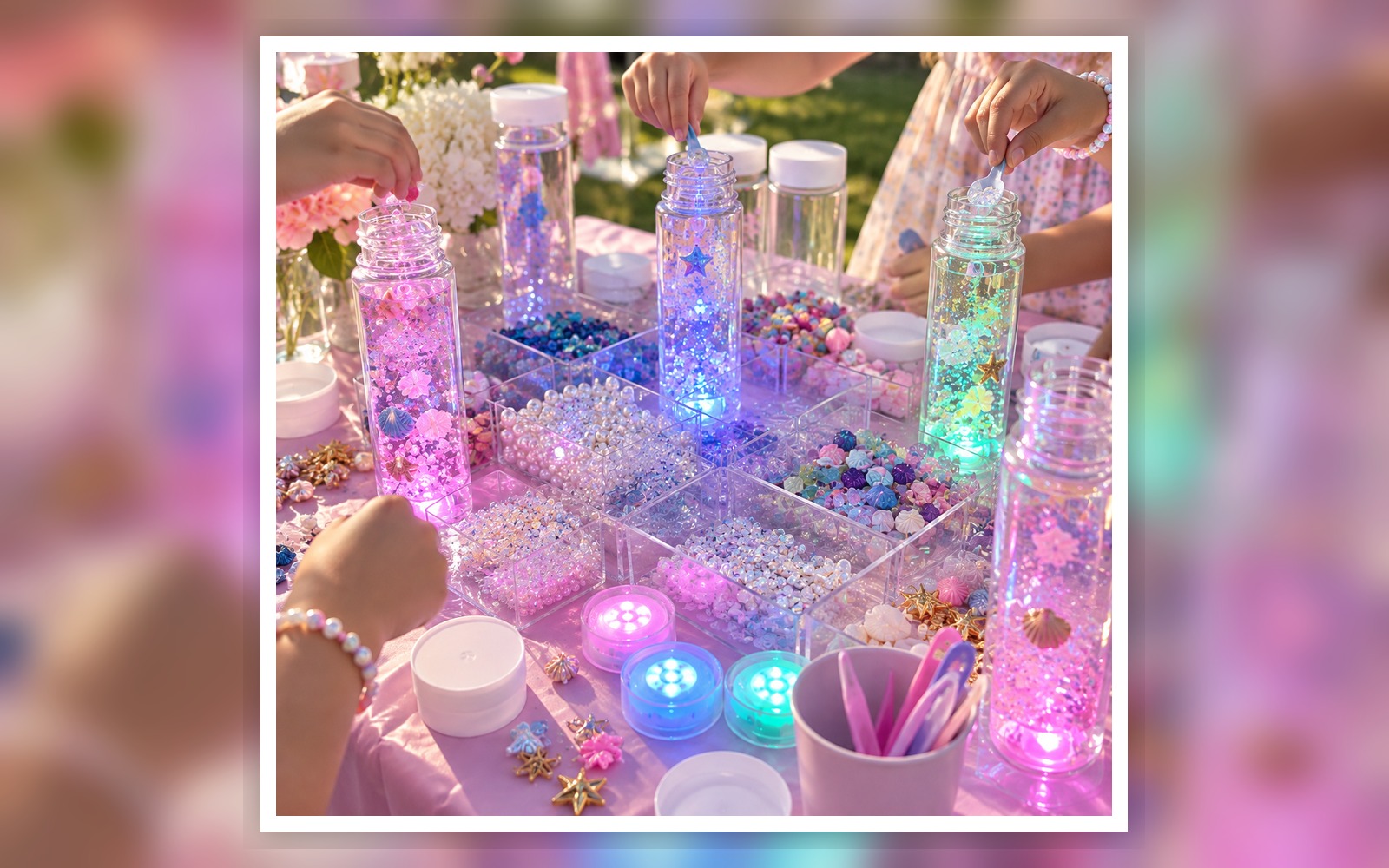 LED Glow Bottles
